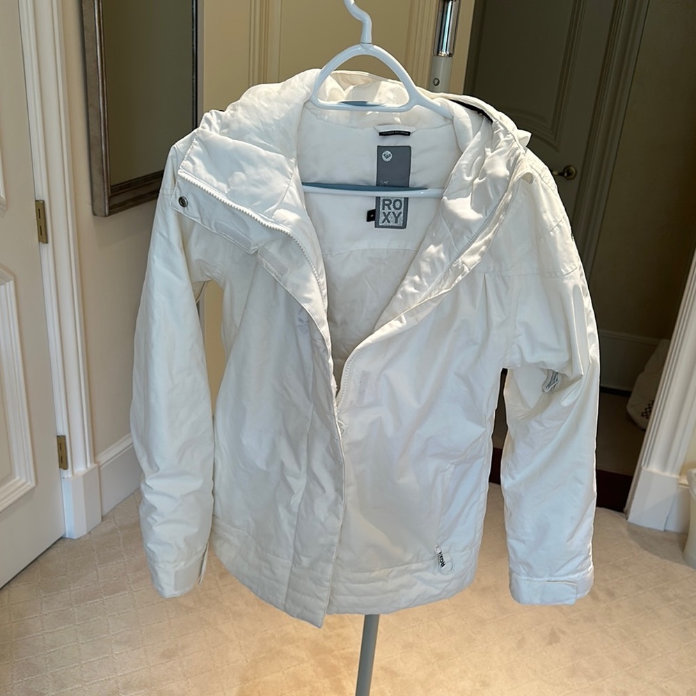 Roxy White Ski Snow Jacket
